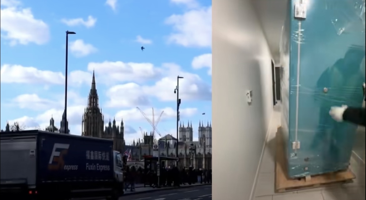 China → London, Großbritannien (Labor des Imperial College London)